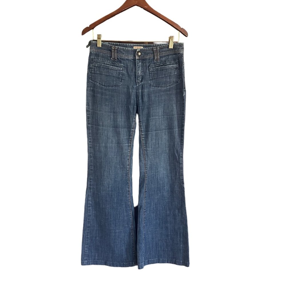 VTG Free People Bell Bottom Jeans Denim Women’s Size 28